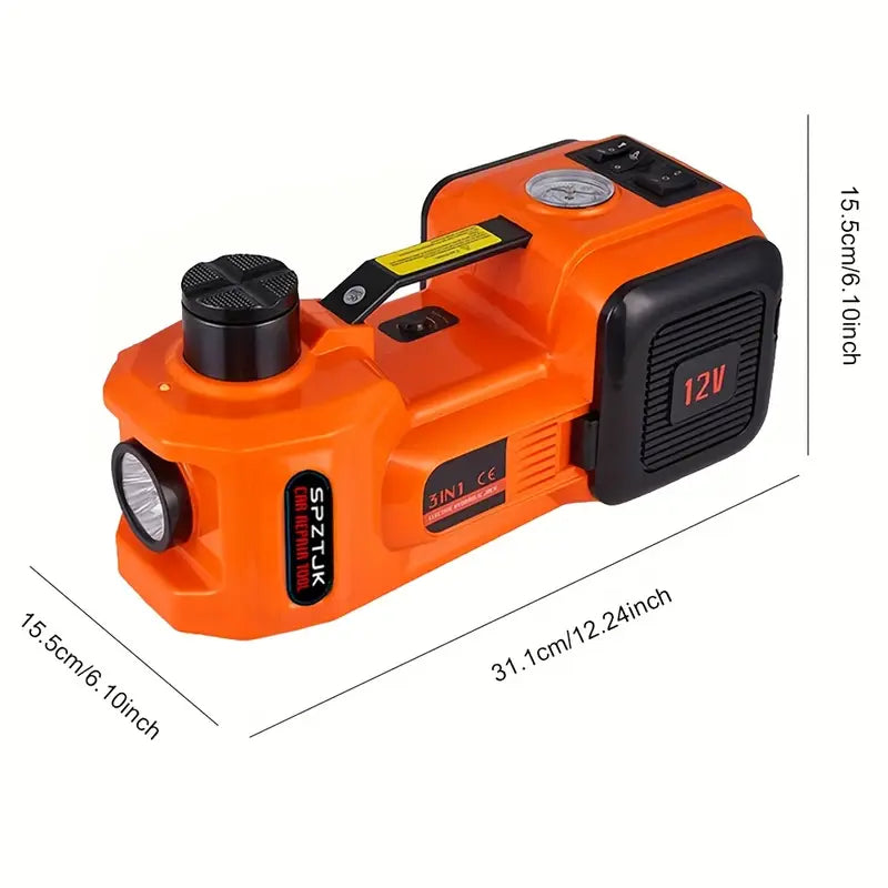 Electric Hydraulic Car Jack Kit