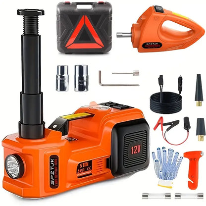 Electric Hydraulic Car Jack Kit